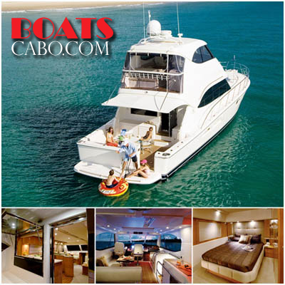 47' Riviera, Yacht Charters, Boat Rentals, Cabo San Lucas, Los Cabos, La Paz