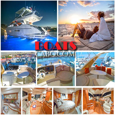 55' Azimut, Yacht Charters, Boat Rentals, Cabo San Lucas, Los Cabos, La Paz