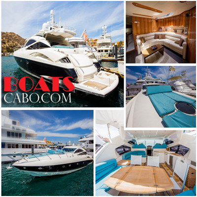 60' Sunseeker, Yacht Charters, Boat Rentals, Cabo San Lucas, Los Cabos, La Paz