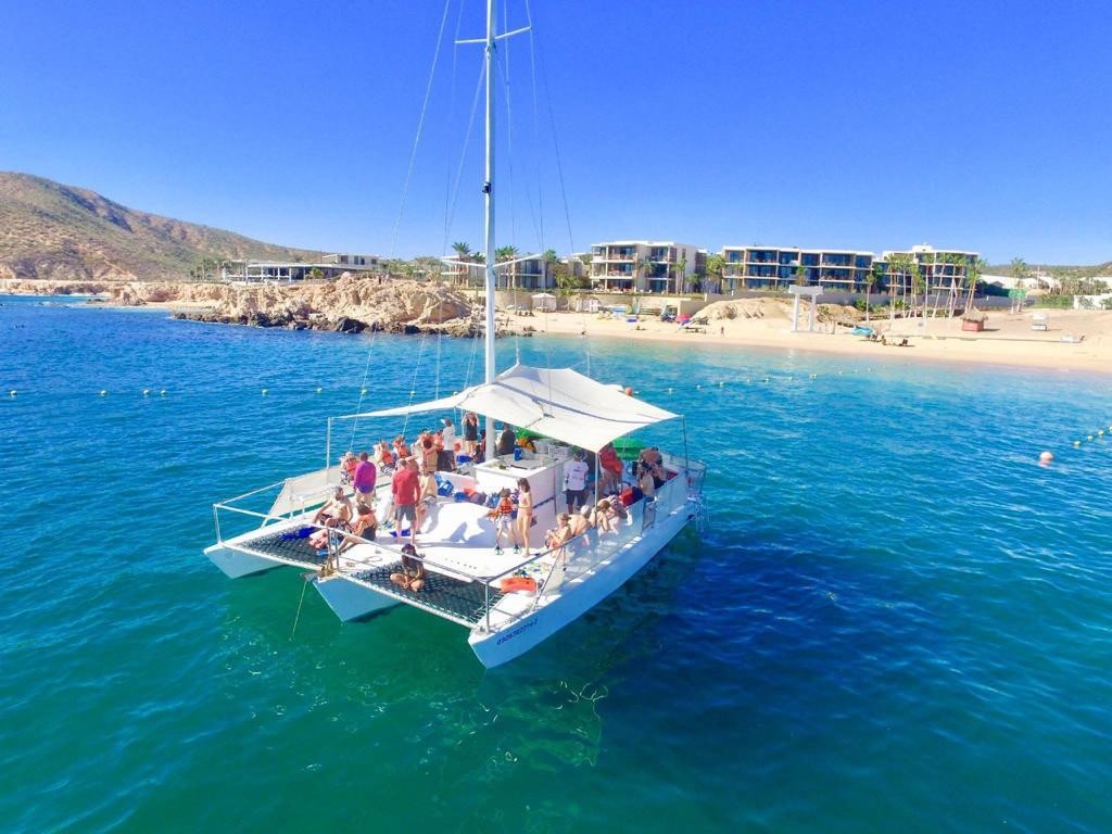 42' Trimaran deck